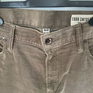 Todd Snyder corduroy pants